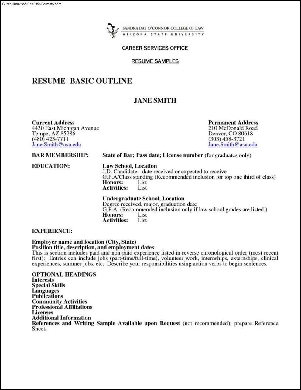 Basic Resume Template Australia  Free Samples , Examples  Format Resume \/ Curruculum Vitae 