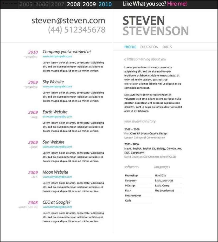 beautiful resume templates free samples examples