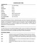 Free Nursing CV Template