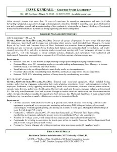 Grocery Store Clerk Resume - Free Samples , Examples & Format Resume