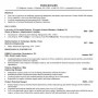 MBA Application Resume Template