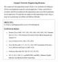 Network Engineer Resume Doc