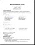 Student Internship Resume for College