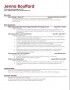 Student Resume Microsoft Word Templates