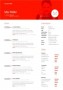 Swiss Resume PSD Format Template Download
