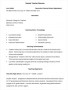 Teacher Resume Example Template
