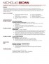 Web Developer Resume Template