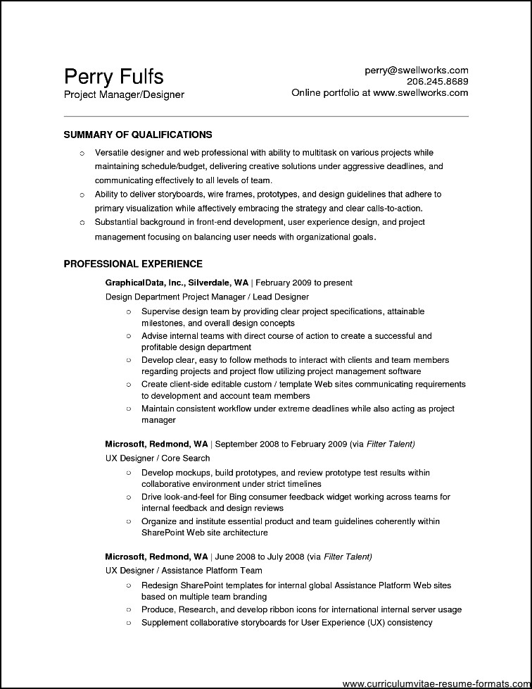 creating a resume in open office
