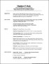 Open Office Resume Template
