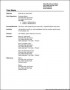 Professional Resume Format Pdf Free Download