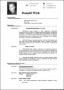 Professional Resume Template Doc