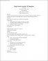 Job Resume Template For High School Student