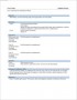 Job Resume Template Microsoft Word