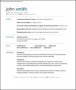 Microsoft Word Resume Template Free
