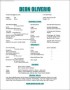Musical Theater Resume Template