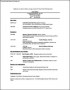 One Page Resume Template