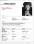 Professional Acting Resume Template