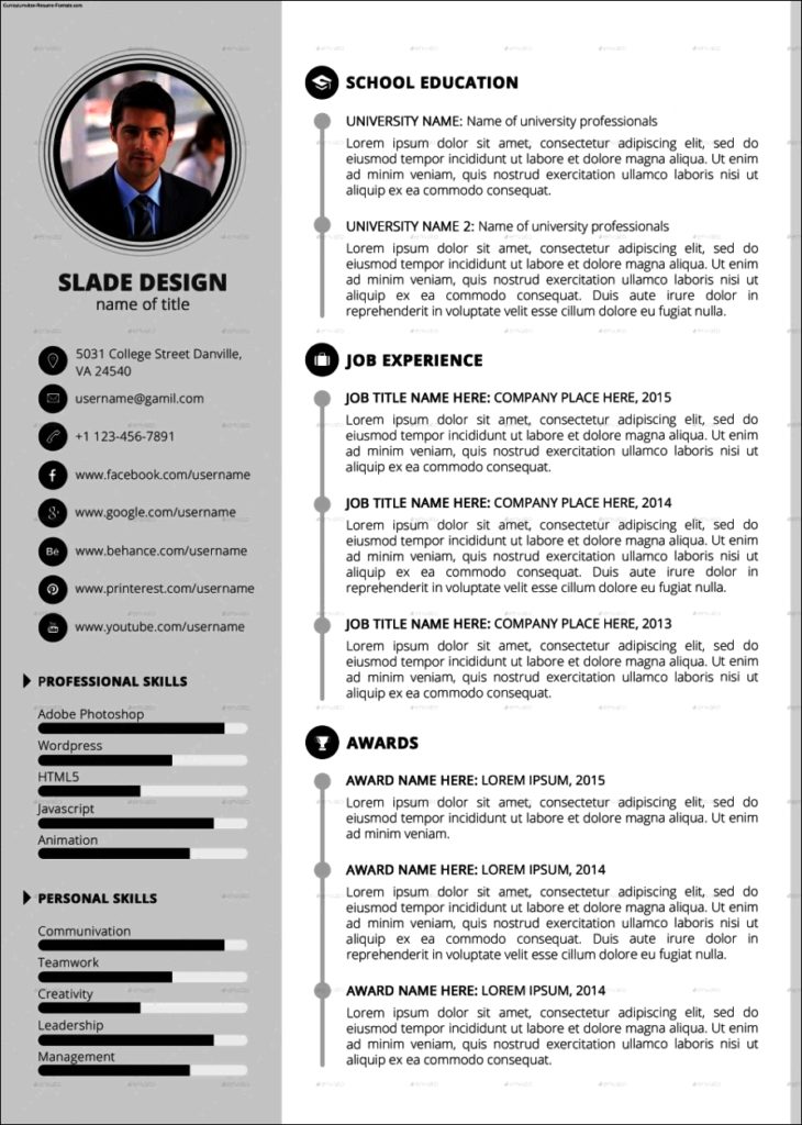 create your professional resume