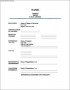 Resume Blank Template