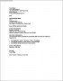 Resume Cover Letter Template Free
