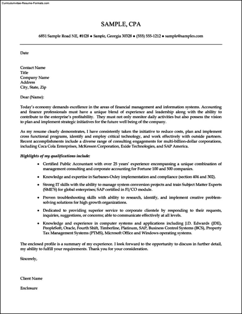 Resume Cover Page Template Word