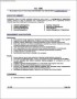 Resume Executive Summary Template