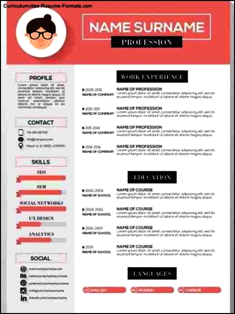 Resume Template Creative