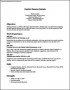 Resume Template For Cashier
