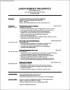Resume Template Microsoft Word 2010