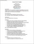 Resume Template Word Document