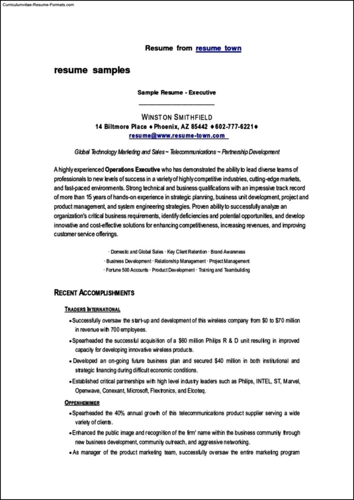 Resume Templates Download