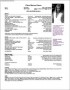 Resume Templates For Actors