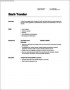 Resume Templates For Bartenders