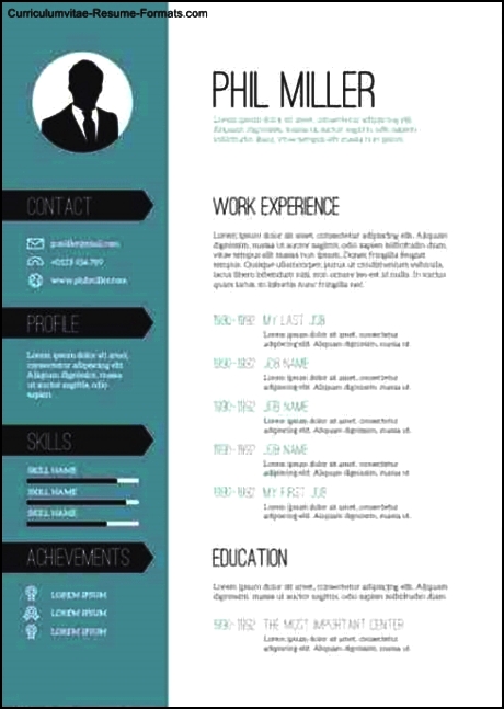 Resume Templates For Designers