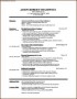 Resume Templates In Microsoft Word