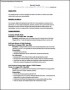 Resume Templates Objective Sample