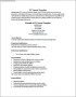 Resume Templates Teenager