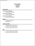 Simple Resumes Templates