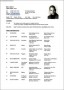 Singer Resume Template