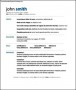 Template For Resume In Word