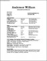 Theatrical Resume Template