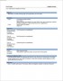 Work Resume Template Microsoft Word