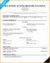 8 Beginner Acting Resume Sample