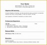 7 Free Chronological Resume Templates