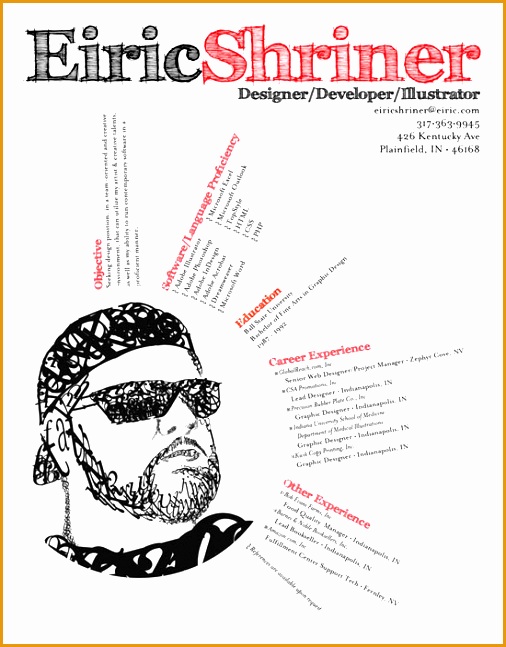 Graphic Design Resume Best Practices and 51 Examples647506