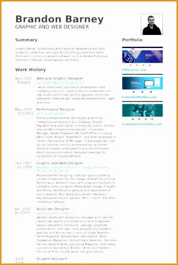 Web And Graphic Designer Resume samples546368