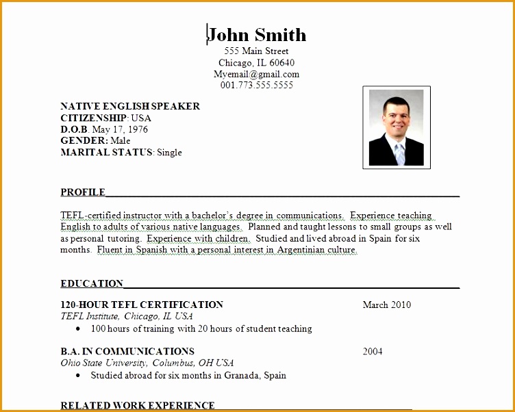 The Good Resume Format Examples For Job Seeker Getting Job in 2015 Different Resume Format Samples 12