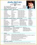 5 Professional Actor Resume