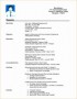 6 Biodata Resume format for attendant Job