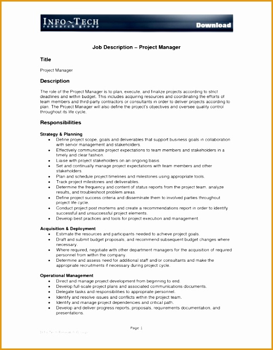 examples of project manager objectives682532